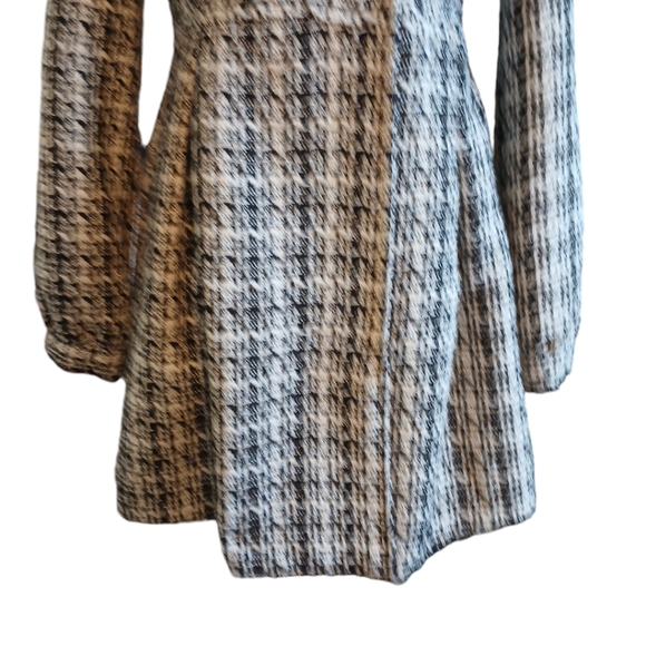 Arden B Vintage Houndstooth Black and White Coat Size XS - Picture 6 of 12